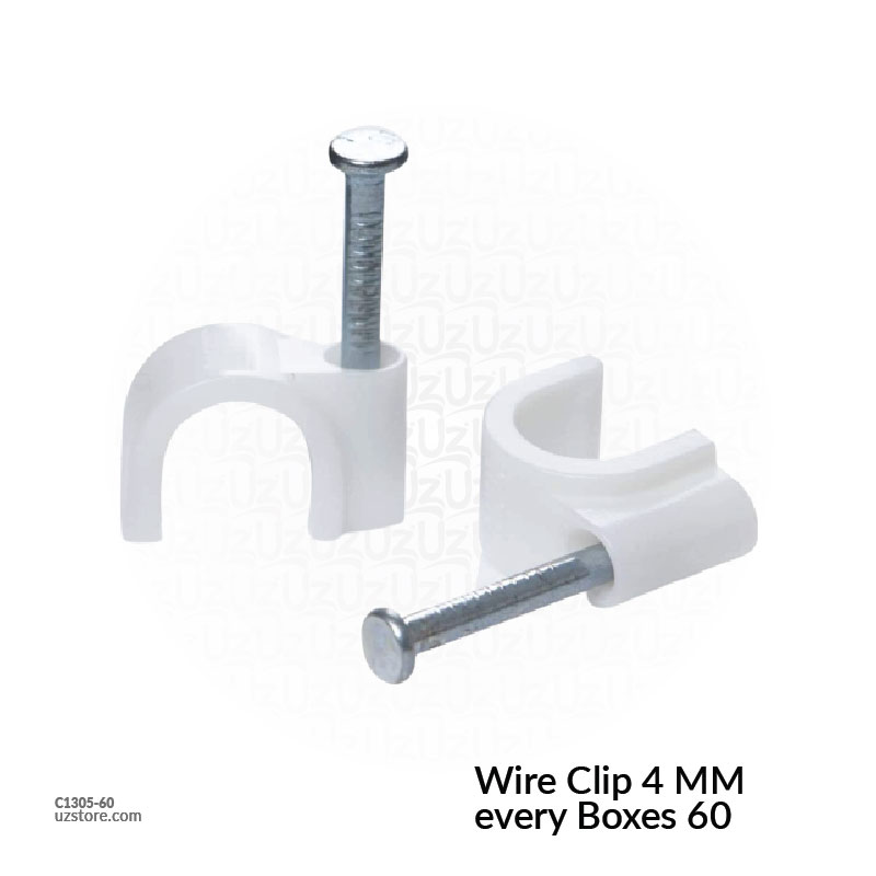 Wire Clip 4 MM every Boxes 60 CT-2155