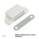 White Cabinet Door Closer Magnetic CT-2161