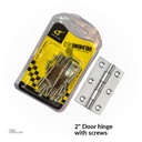  2&quot; Door hinge with screws CT-2176