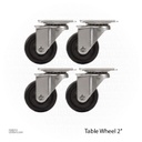 Table Wheel 2"CT-44017