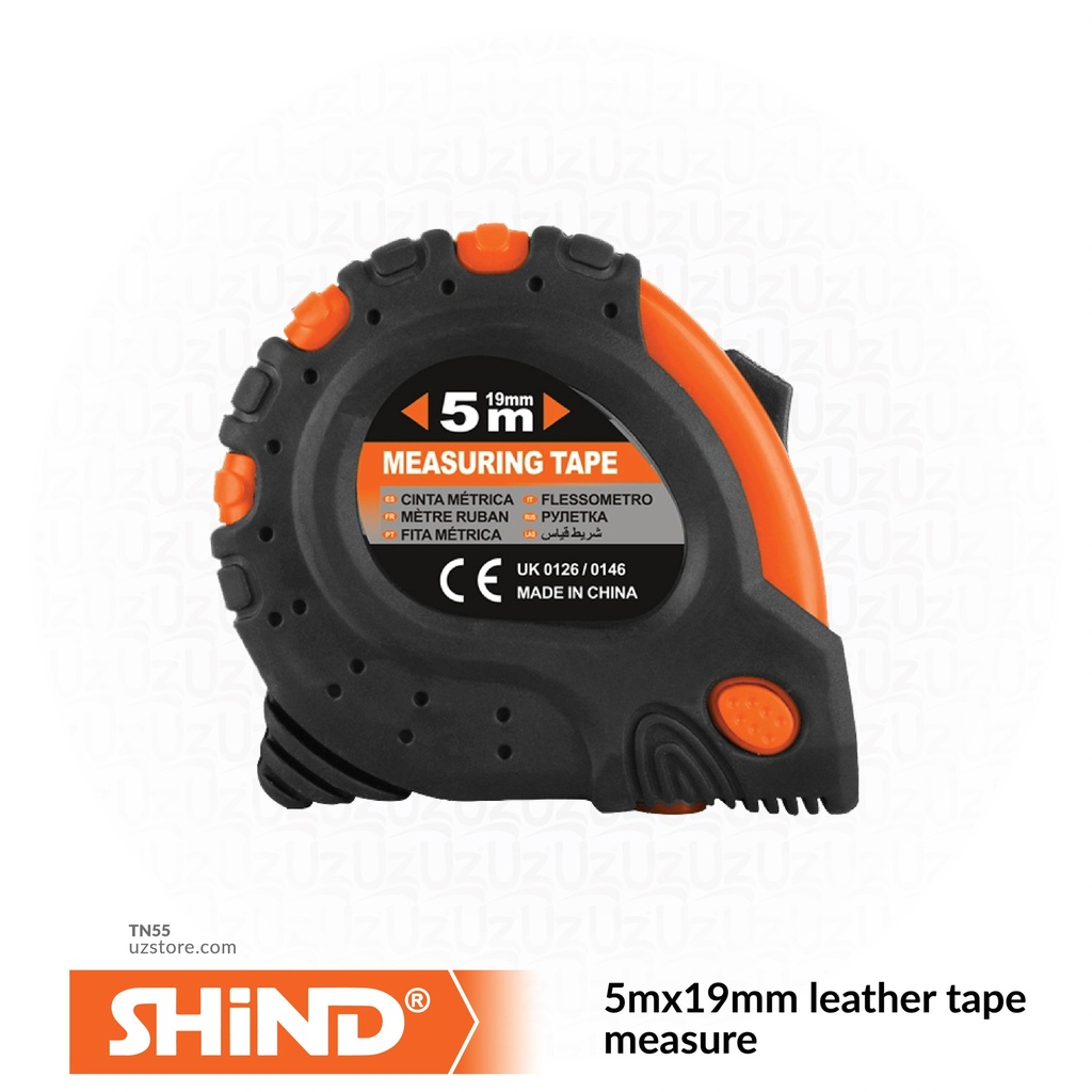 Shind - 5m*19mm leather tape measure 94514