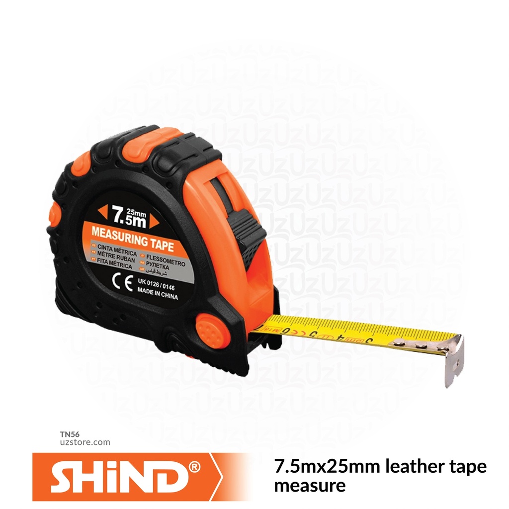 Shind - 7.5m*25mm leather tape measure 94515