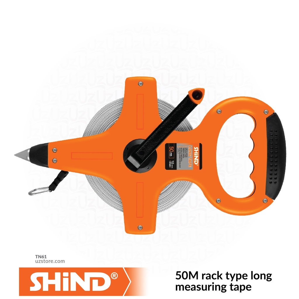 Shind - 50M rack type long measuring tape 94525