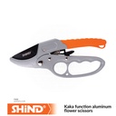 Shind - Kaka function aluminum flower scissors 94698