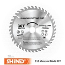 Shind - 115 alloy saw blade 30T 94954