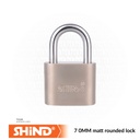 Shind - 70MM matt round lock 37454