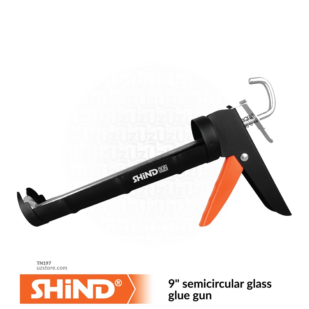 Shind - 9" semicircular glass glue gun 37635