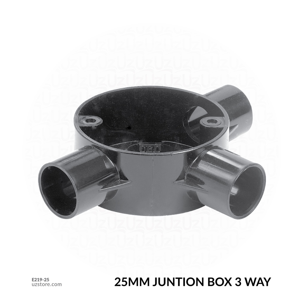 25MM JUNTION BOX 3 WAY