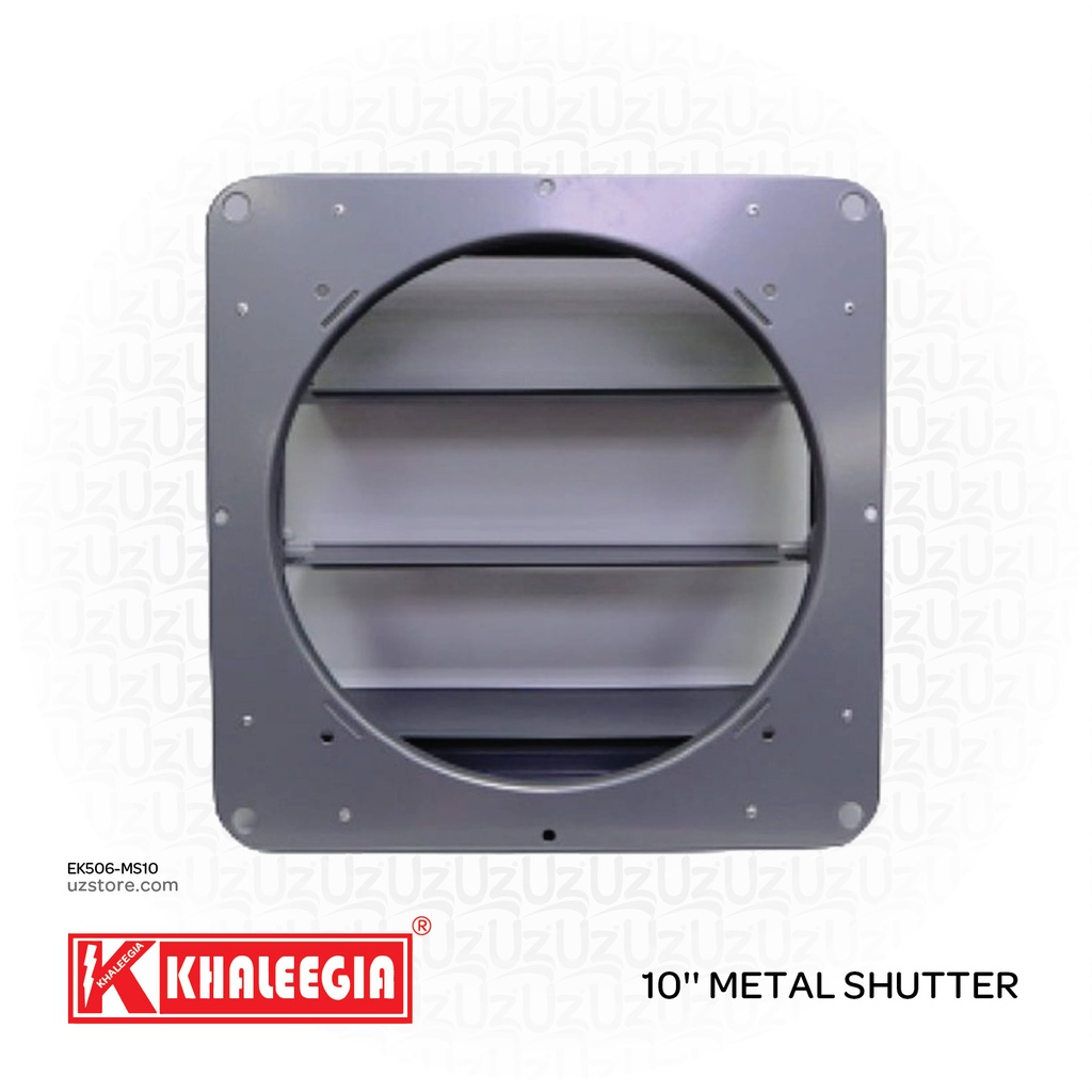 KHALEEGIA Metal Shutter 10'' (MS10)