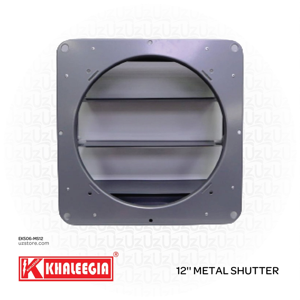 KHALEEGIA Metal Shutter 12'' (MS12)