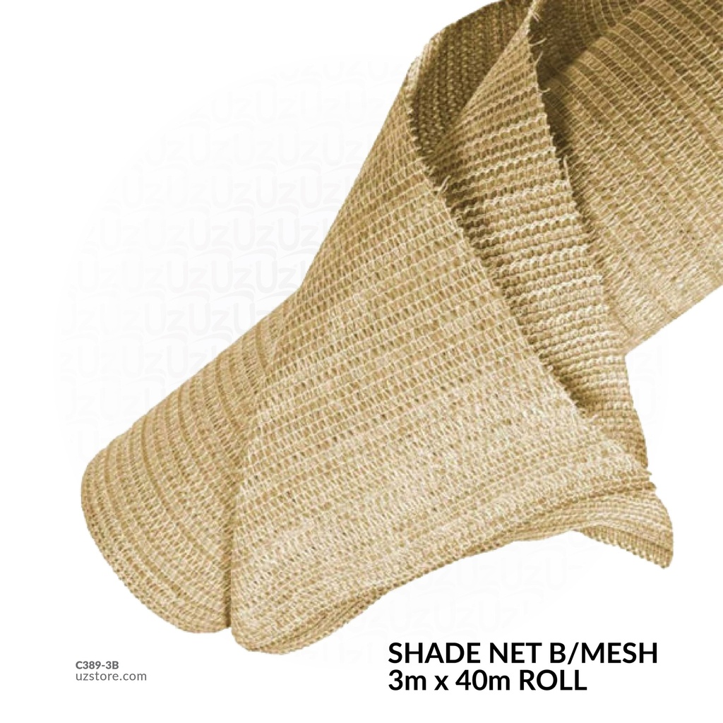 SHADE NET B/MESH W/Proof 2m*40m ROLL