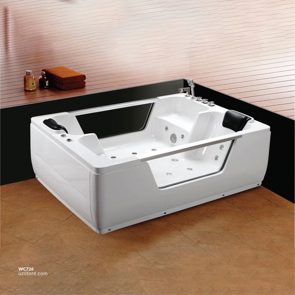 Jacuzzi(Rectangle)ZS-8309 Double Acrylic bathtub  1800*1350