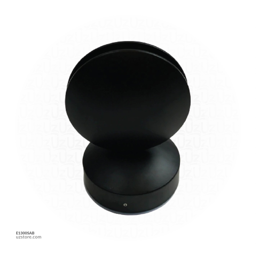 LED Outdoor Wall light H100-9W kori WW Black AC85V-265V