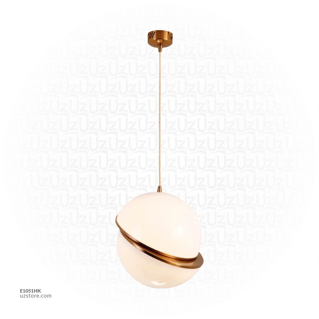 Pendant LightMD4051-200 Gold with a white Ball
