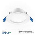 أوبل إضاءة ليد سقفية غاطسة ثلاثة ألوان 4 واط، 3000 كلفن - 5700 كلفن
OPPLE RC-US R70