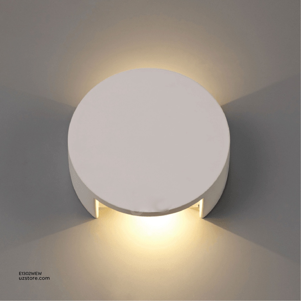 [E1302WEW] مصباح Led جدار جبس  6.5W 310015