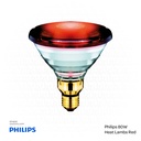 PHILIPS Heat Lamp Bulb Red 80W 