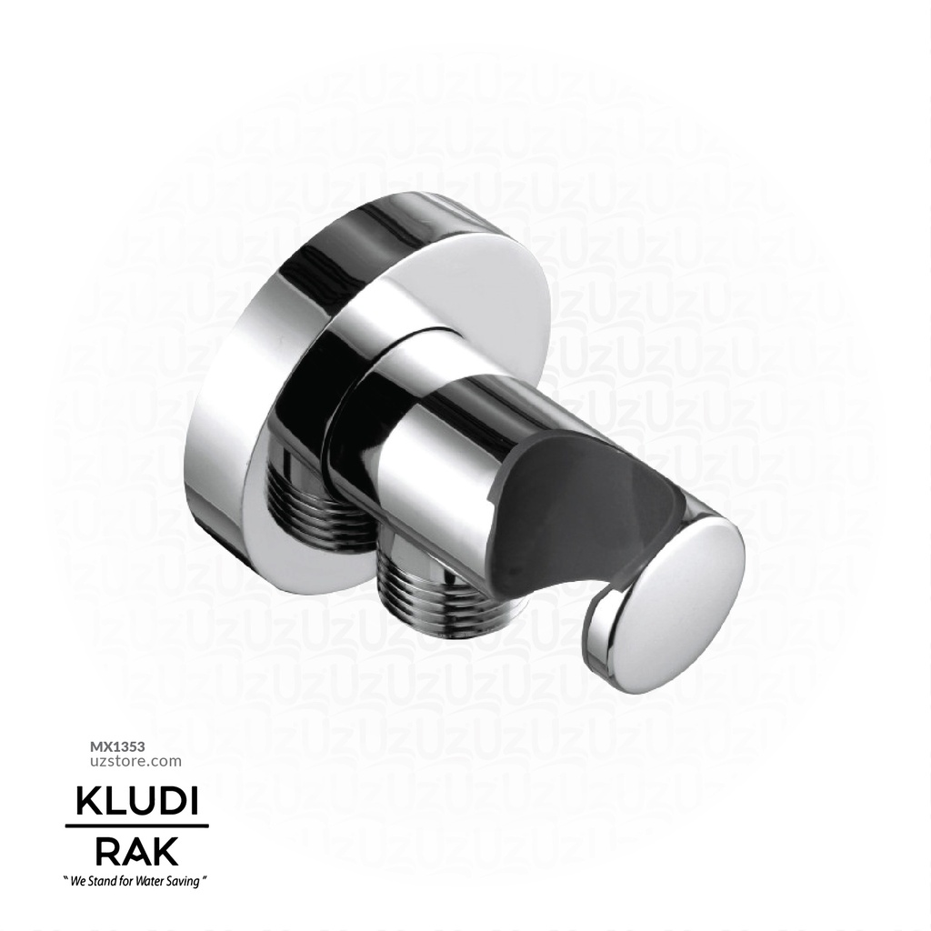 KLUDI RAK Wall Supply with Shower Holder DN 15, 
RAK6054705-00