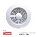 KHALEEGIA CEILING MOUNTED EXST FAN 6" Round K-QR6