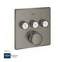 GROHE Grohtherm SmartControl Safety mixer for concealed installation with 3 valves , 29126AL0 , brushed hard graphite