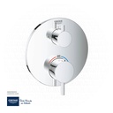 GROHE Atrio Safety shower mixer for 2 outlets with integrated shut off/diverter valve , 24135003 , chrome