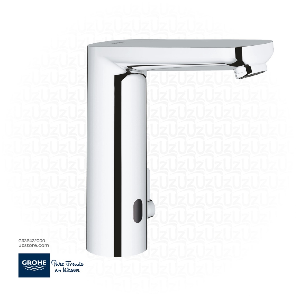 GROHE Eurosmart Cosmopolitan E Infra-red electronic basin mixer 1/2" L-Size
with mixing device and adjustable temperature limiter , 36422000 , chrome