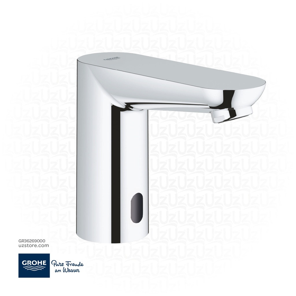 GROHE Euroeco Cosmopolitan E Infra-red electronic basin tap 1/2" without mixing device , 36269000 , chrome