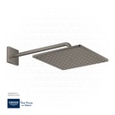 GROHE Rainshower Mono 310 Cube Head shower set 422 mm , 1 spray , 26564AL0 , brushed hard graphite