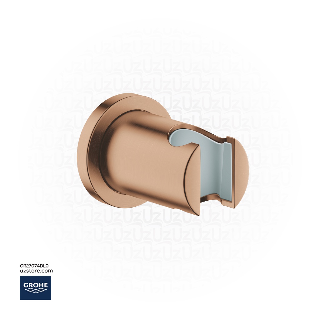 GROHE Rainshower Wall hand shower holder , 27074DL0 , brushed warm sunset