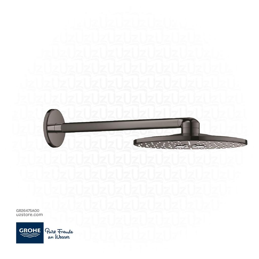 GROHE Rainshower SmartActive 310 Head shower set 430 mm , 2 sprays , 26475A00 , hard graphite