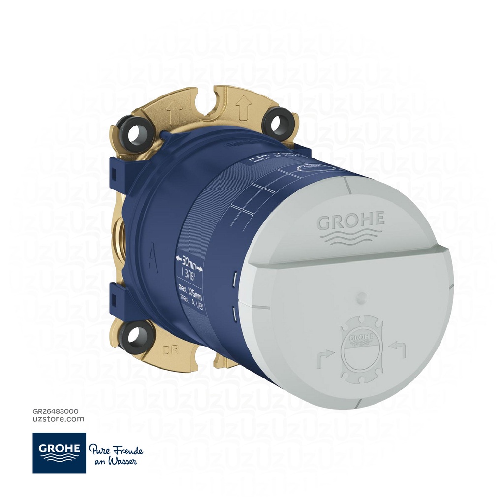 GROHE RSH SmartActive Rough inst. headshower 26483000