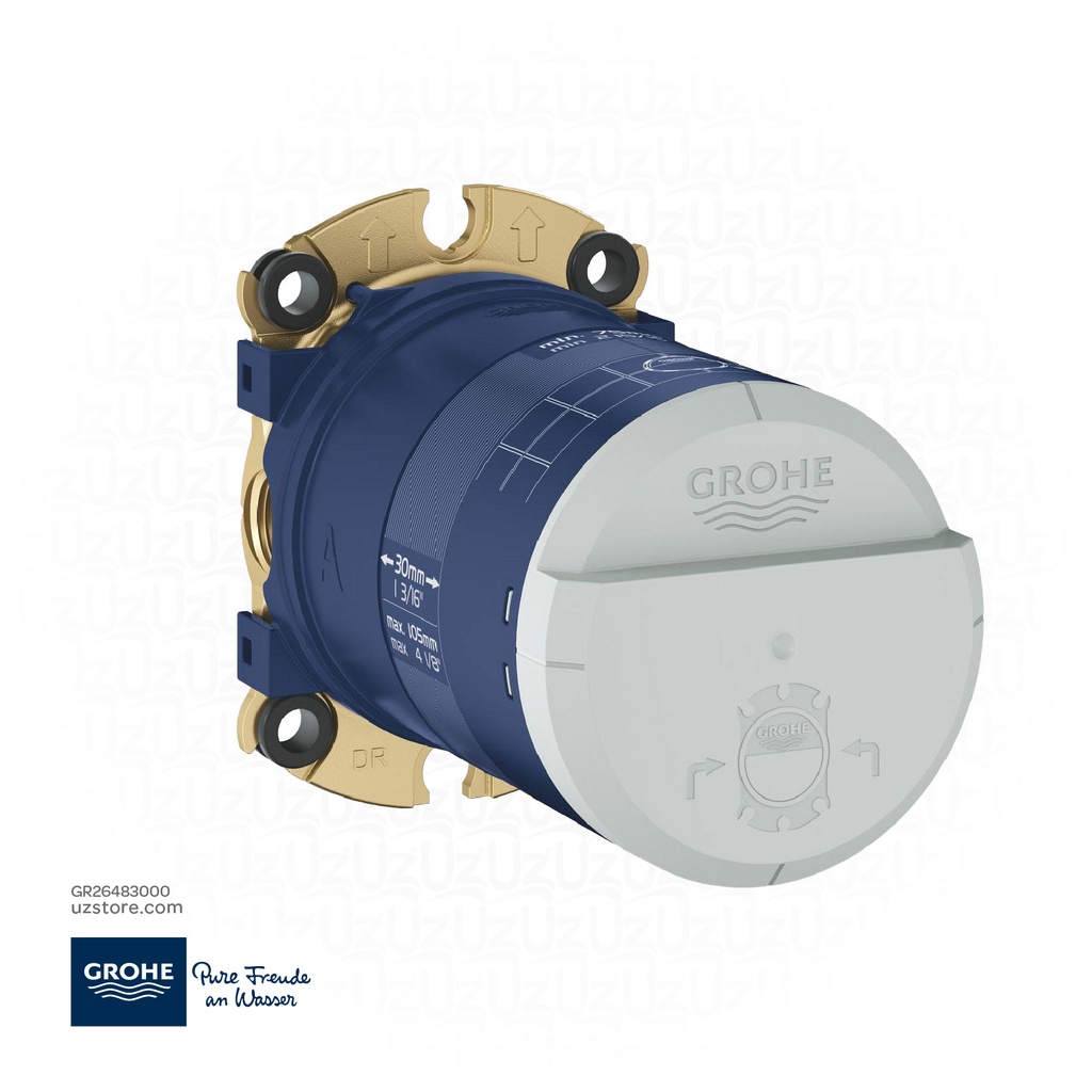 GROHE Rainshower Universal rough-in box , 1/2" , 26483000 , 