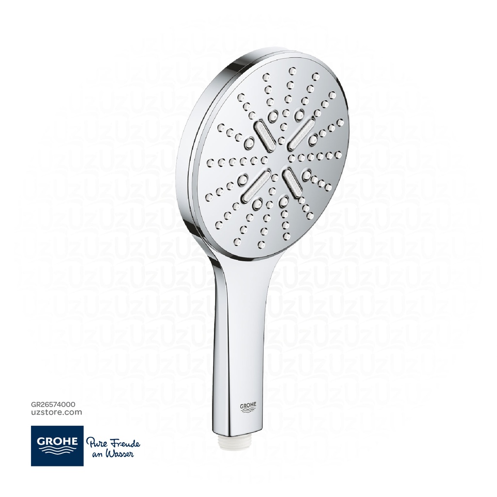 [GR26574000] GROHE Rainshower SmartActive 130 Hand shower 3 sprays , 26574000 , chrome