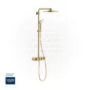 GROHE Euphoria SmartControl System 310 Duo Shower system with Safety Mixer for wall mounting , 26507GN0 , brushed cool sunrise