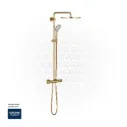 GROHE Euphoria System 310 Shower system with safety mixer for wall mounting , 26075GN0 , brushed cool sunrise