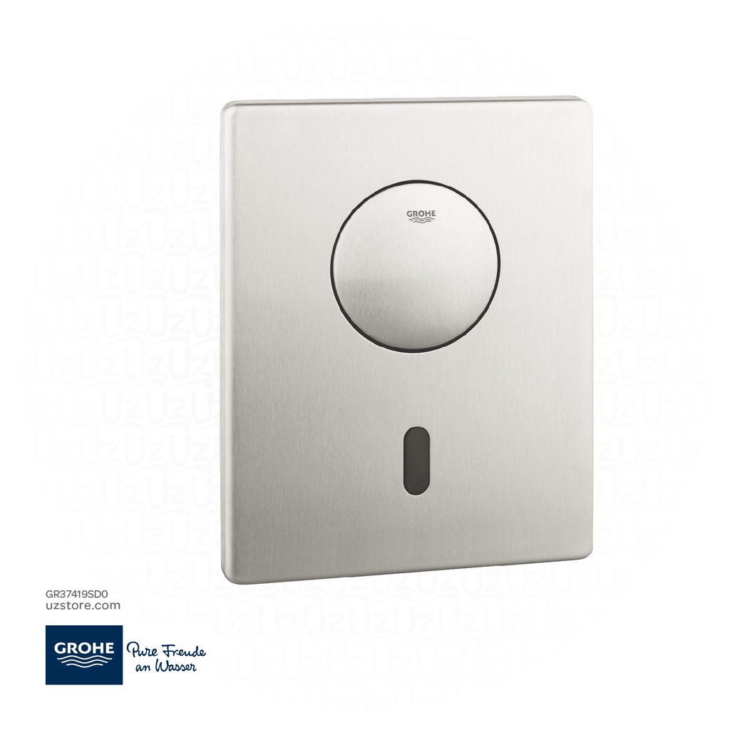 GROHE Tectron Skate Infra-red electronic for WC flushing cistern , 37419SD0 , stainless steel