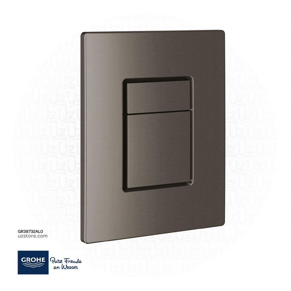 GROHE Skate Cosmopolitan Wall plate , 38732AL0 , brushed hard graphite