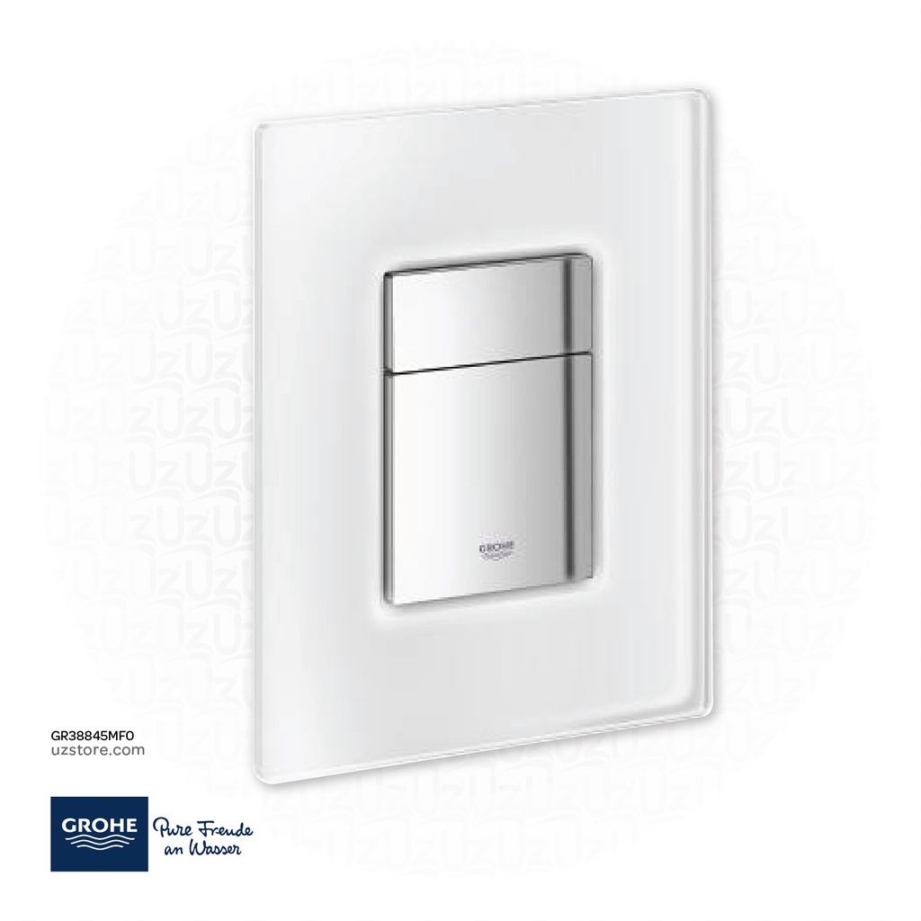 GROHE Skate Cosmopolitan Wall plate , 38845MF0 , chrome/daVinci satin