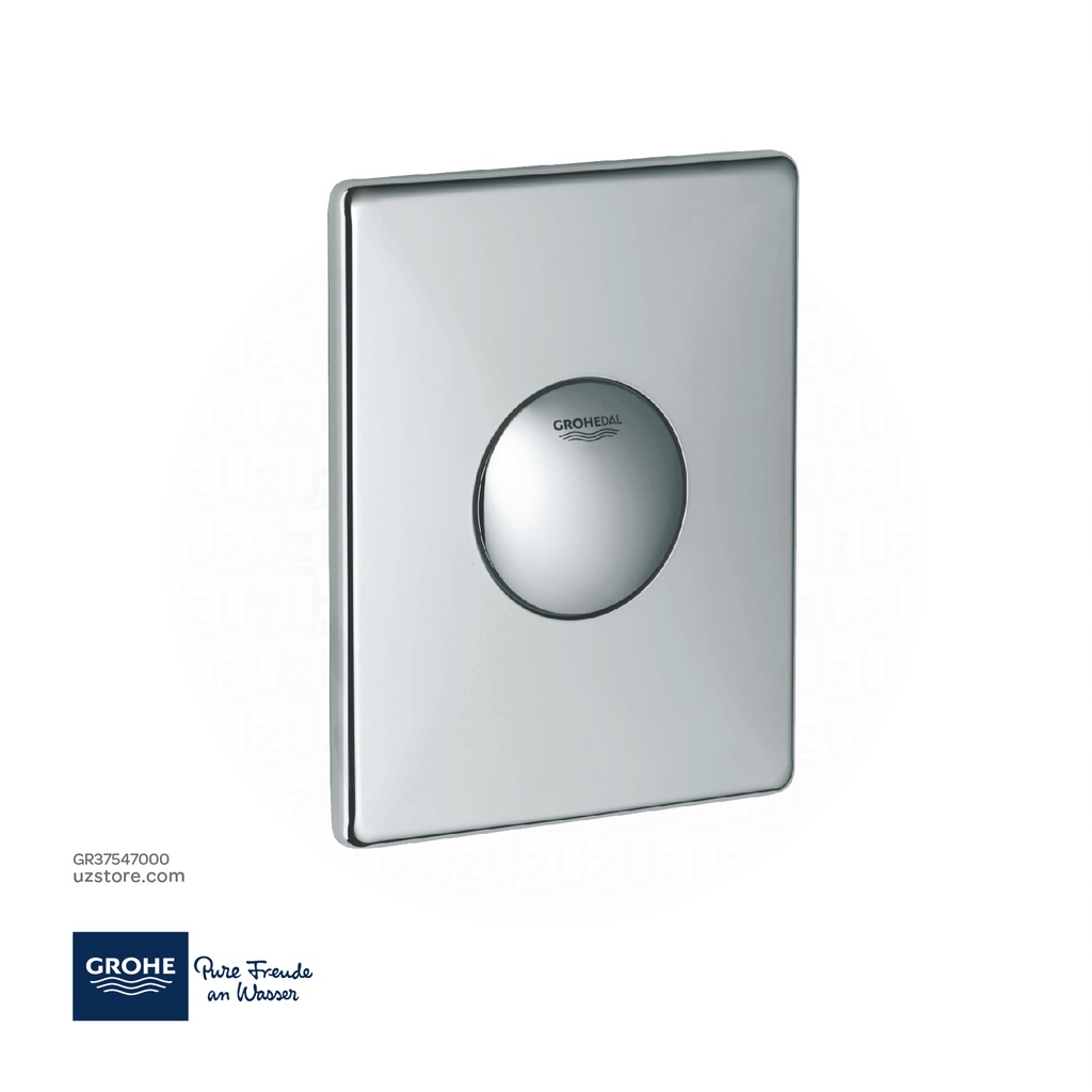 Grohe Skate Wall Mounted Flush Plate Chrome 37547000
