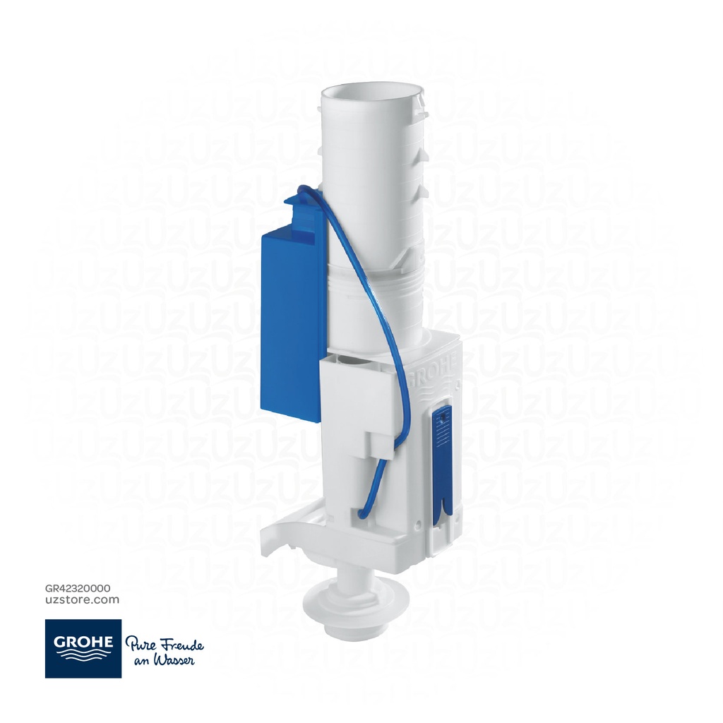 GROHE Dual Flush discharge valve AV1 , 42320000 , chrome