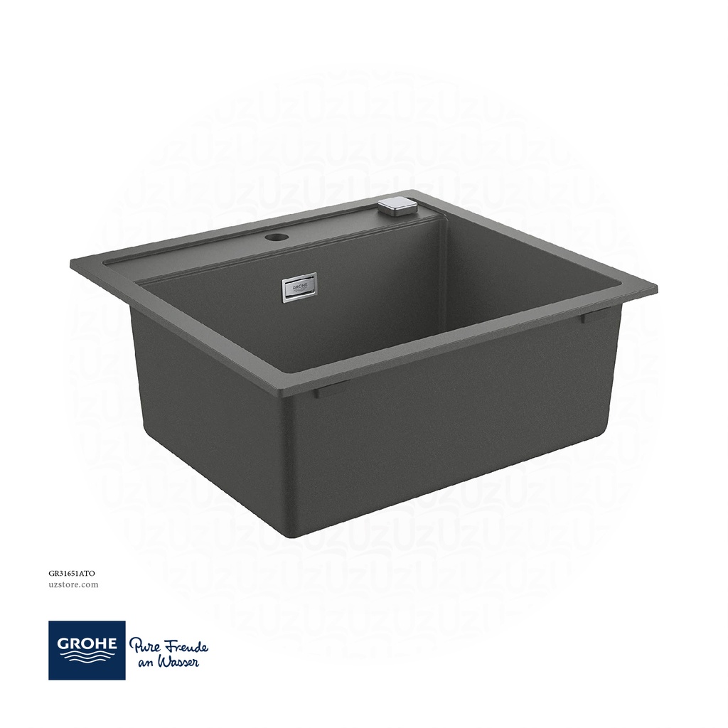 GROHE K700 Composite sink , 31651AT0 , granite gray