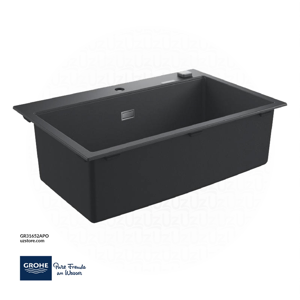GROHE K700 Composite sink , 31652AP0 , granite black