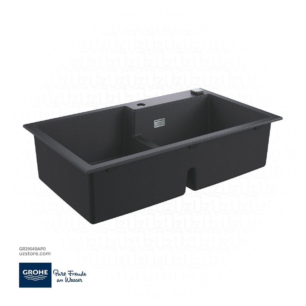 GROHE K500 Composite sink , 31649AP0 , granite black
