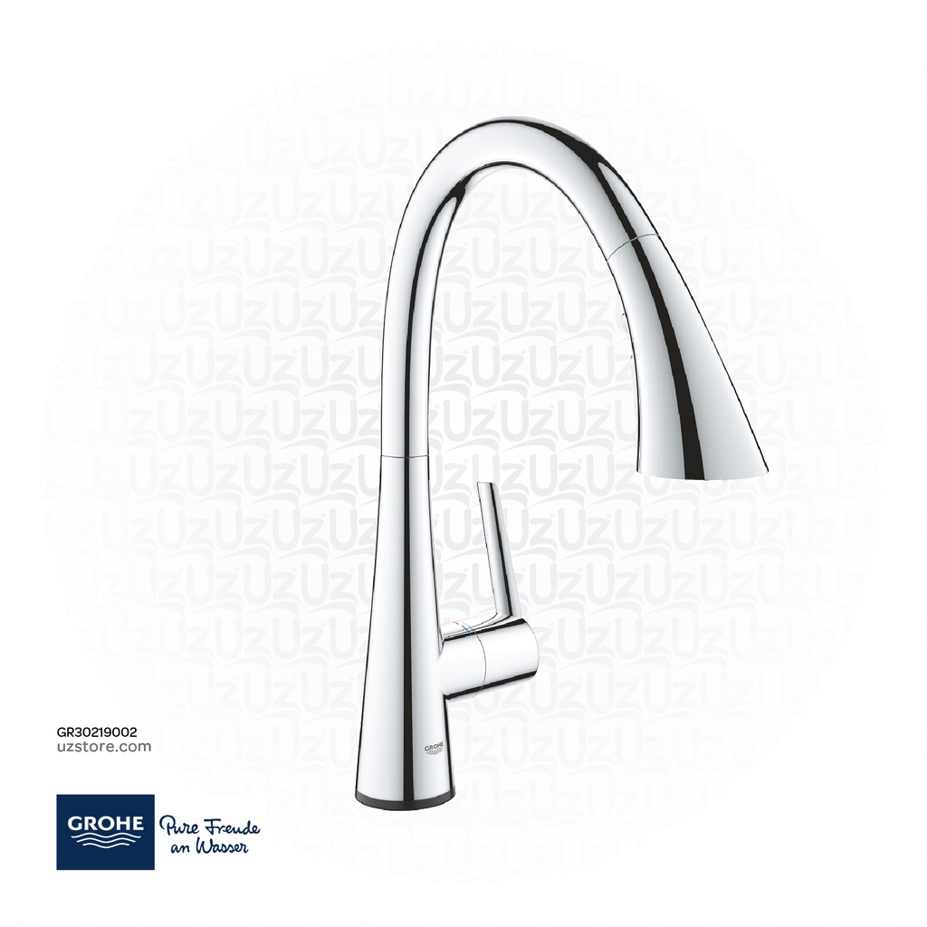 جروهي Zedra Touch sink C-spout Triple Spray 30219002