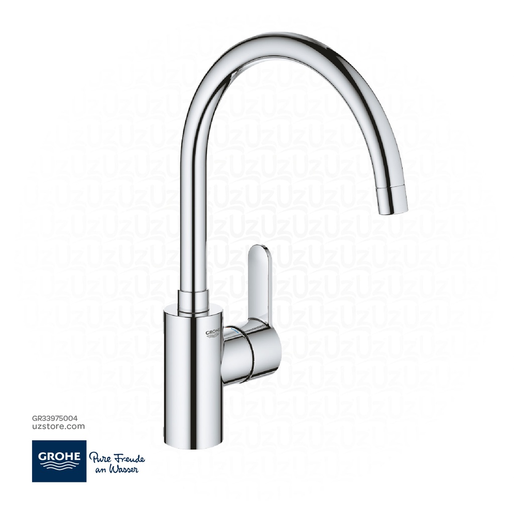 جروهي يوروستايل  كوزموبوليتان  خلاط مغسلة مطبخ بمقبض فردي C-spout 33975004