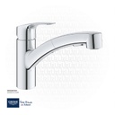 جروهي يوروسمارت  خلاط مغسلة مطبخ بمقبض فردي Dual Spray low spout 30305001