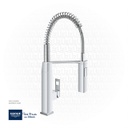 GROHE Eurocube Single-lever sink mixer 1/2" , 31395000 , chrome