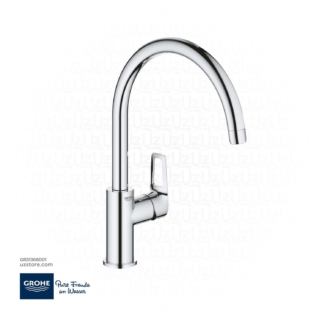 GROHE BauLoop Single-lever sink mixer 1/2" , 31368001 , chrome