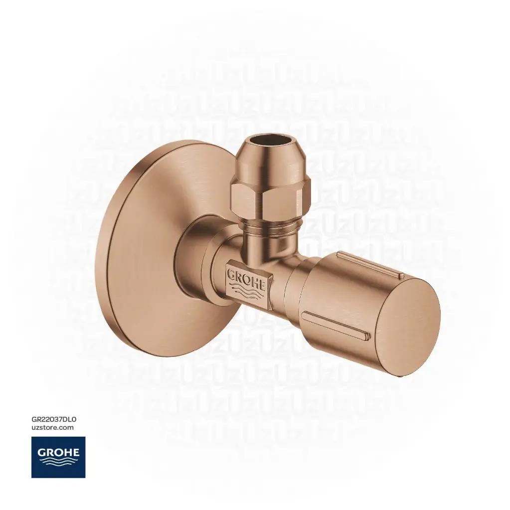 GROHE Angle valve 1/2" , 22037DL0 , brushed warm sunset