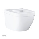 GROHE Euro Ceramic Wall hung compact WC , 39206000 , alpine white
